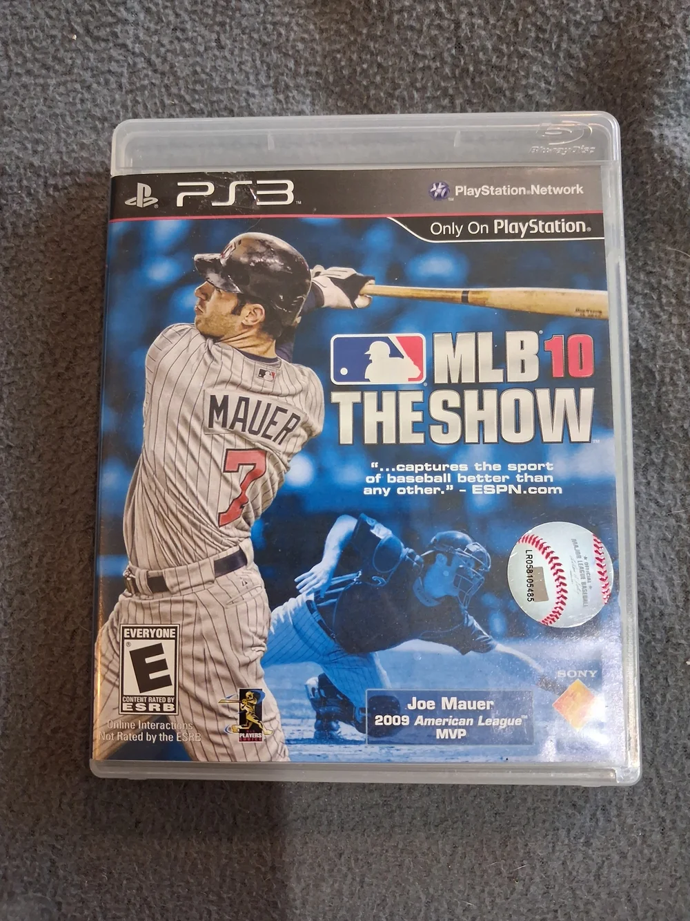 MLB 10 The Show (PS3) Video Game - PlayStation - Blue